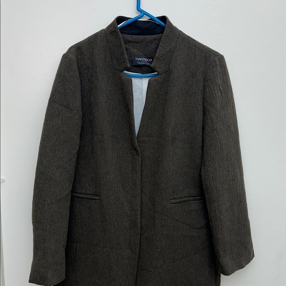 Zara Women's Dark Brown Trench Coat - Picture 6 of 12